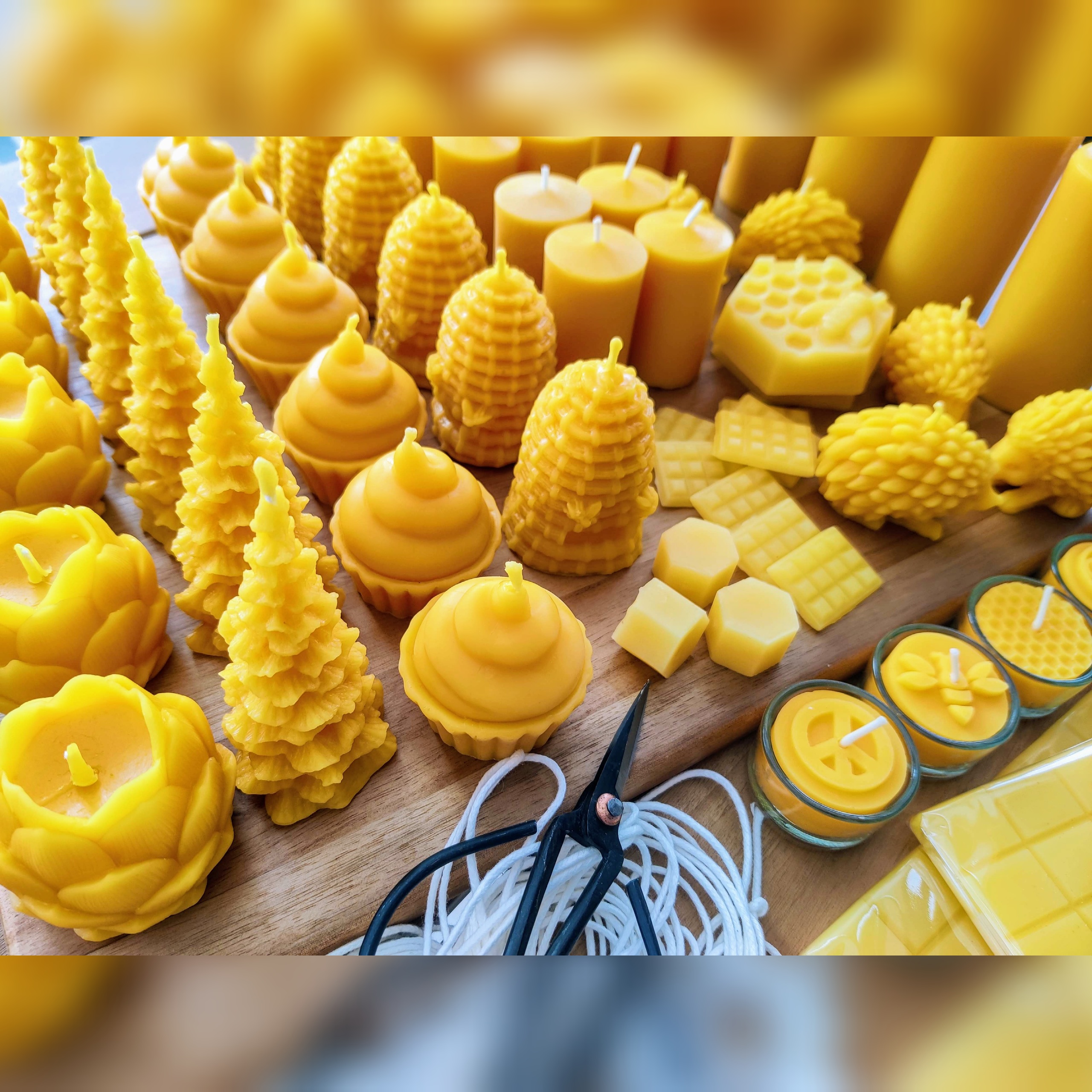 Zeit zum Kerzengießen