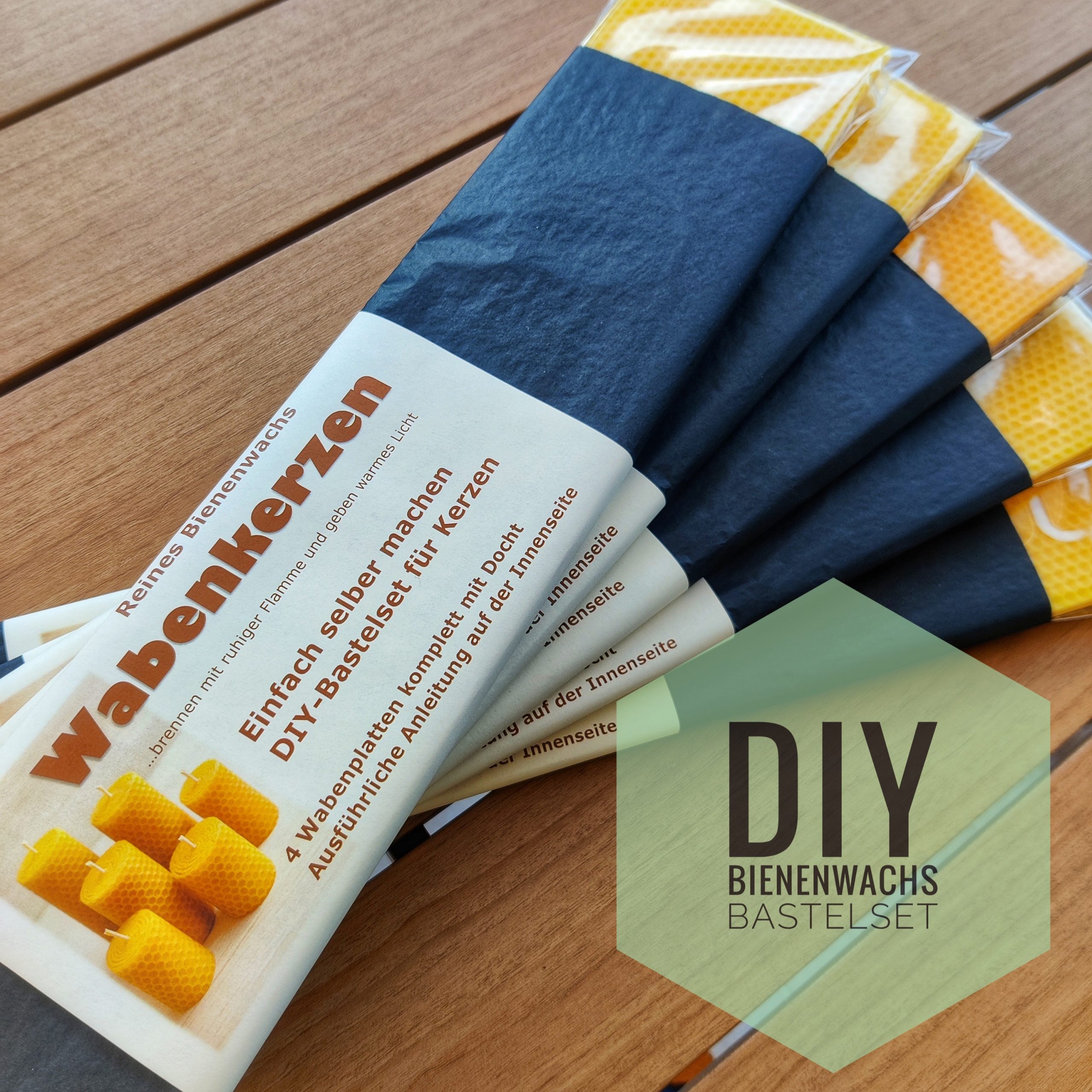 DIY Wabenkerzen